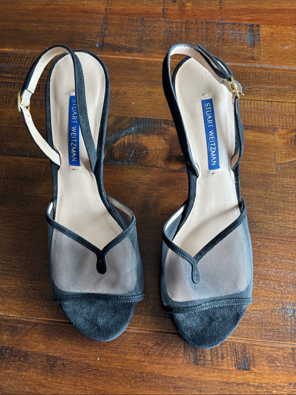 Stuart Weitzman Mesh Heels